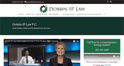 Desktop Screenshot of dobbiniplaw.com